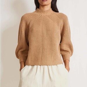 Apiece Apart Camel Eco Nueva Merel Sweater, M